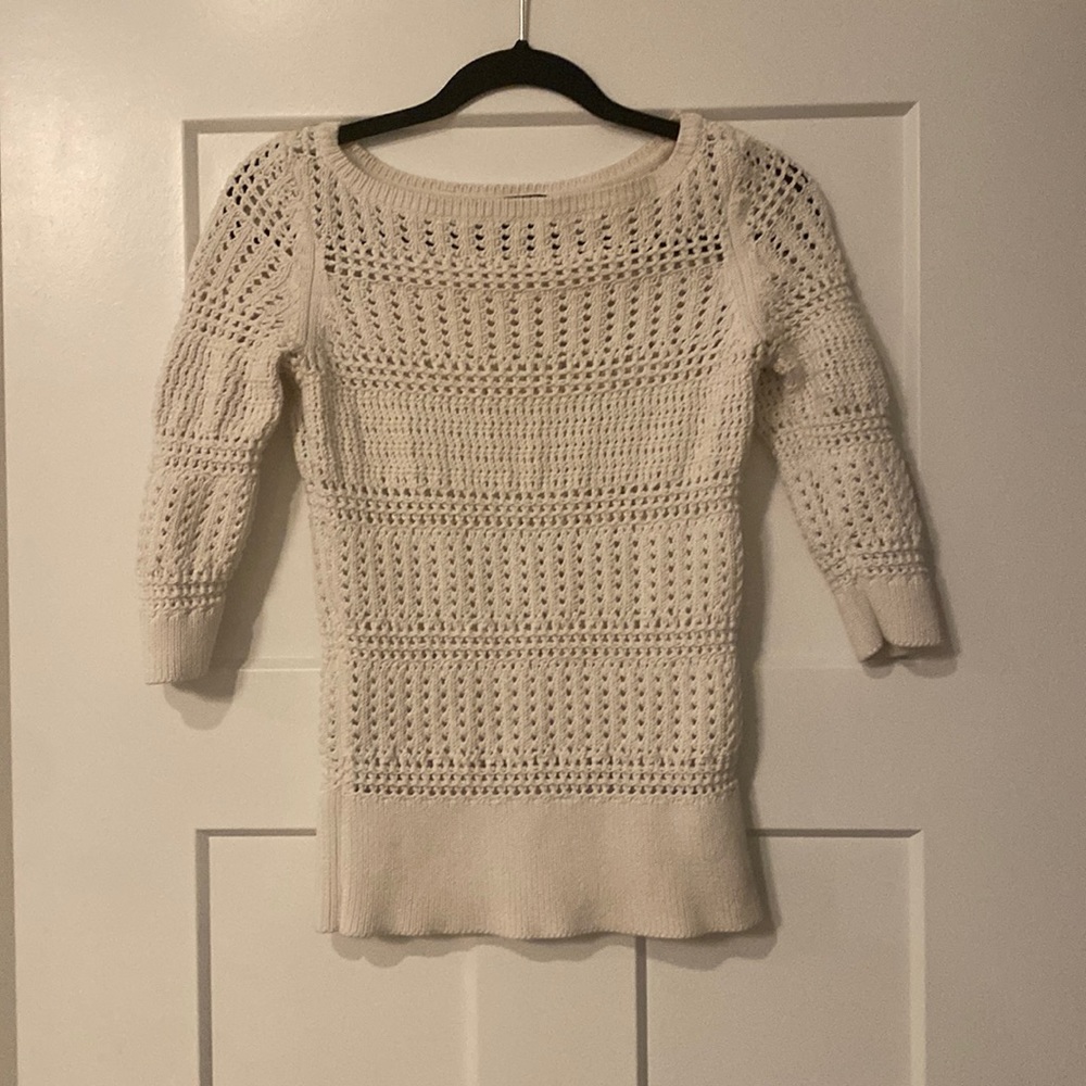 White sweater